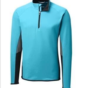 Cutter and Buck colorblock quarter zip. Size M